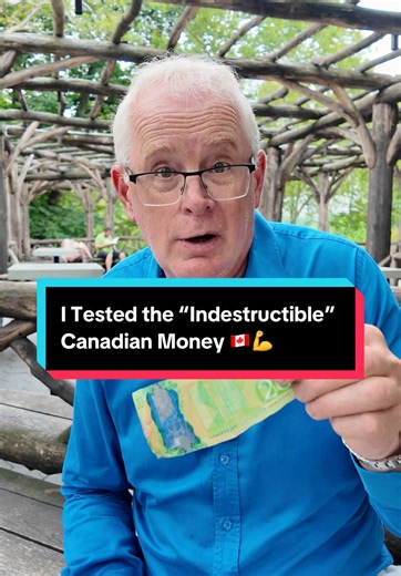 I Tested the “Indestructible” Money #money #canada #bank #notes | canadian money