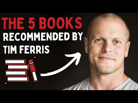 The 5 books recommended by Tim Ferris 📚