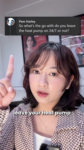 5.7K views · 32 reactions | Should you leave your heat pump on all the time? 樂 The answer is no. Use these heat pump saving tips instead: ✅Program your heat pump to turn on before you come home from work ✅Crank up the fan level when you want to heat up the room fast | Consumer NZ | Facebook