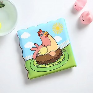 [Hot Item] Soft Plastic PEVA Floating Washable Baby Bath Books with Magic Ink