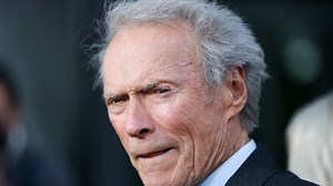 Clint Eastwood visits Marines at Camp Pendleton