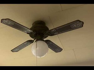 42” SMC UF42 Ceiling Fan (1987) [Pre Restoration]