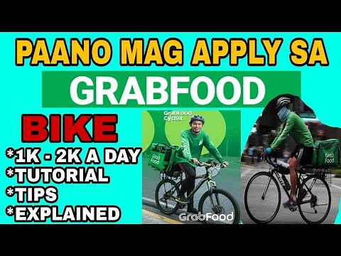PAANO MAG APPLY SA GRAB FOOD BIKE Step-by-Step | Tips and Preparation |