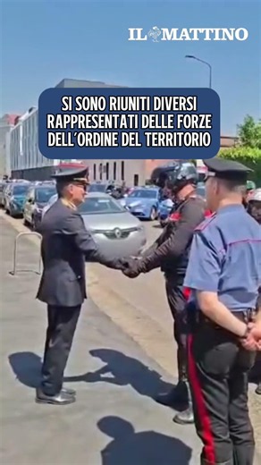 Francesco Imprezzabile morto durante un inseguimento: l'omaggio delle forze dell'ordine