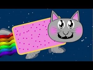 NYAN cat (HD version) with lyrics :D