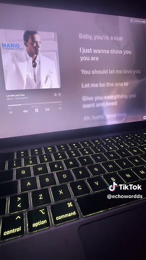 Let Me Love You — Mario lyrics snippet for Apple Music