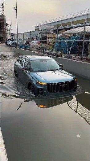 Tested where most would turn back. The Jaecoo J7 proves it's water wading capability