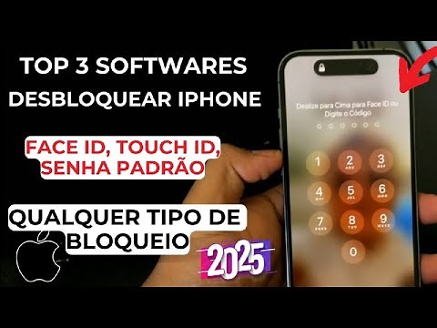 【Top 3】Melhor programa para desbloquear iphone Fácil e Rápido