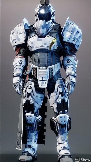 Destiny 2: Melas Panoplia Male Titan Sets | Ash and Iron #D2Fashion