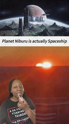 Planet 🌎 niburu has made an appearance and has everyone wondering is it a red sun 🌞 or a red planet. Brace yourself, the ancestors are here. 🛸#niburu #2suns