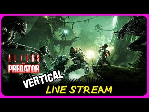 🔴 VERTICAL - Aliens vs Predator Xbox 360 on Xbox Series X | AVP Sci-Fi Action - Predator Campaign