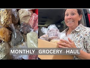 Once-a-Month Amish Market Haul | Feeding Our Big Family + Snacks for 4-Wheeling Trip!