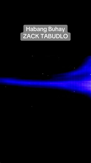 Habang Buhay - ZACK TABUDLO 🎶 #lyricvideos #karaoke #songslyrics #musictok