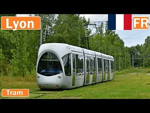 🇫🇷 LYON TRAMS/ Tramway de Lyon 2023【4K】
