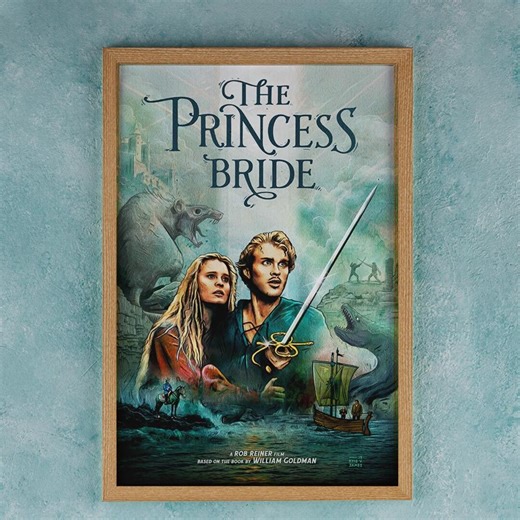 The Princess Bride Poster Wall Art Decor Rome Decor Film Poster Collectibles Birthday Gifts - Etsy