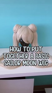 Here’s one way to put together a basic Sailor Moon wig set aka our Moonie Wig Set #epiccosplay #epiccosplaywigs #cosplay #epiccosplaywig #cosplaywigs #cosplayer #cosplaywig #wig #wigs #howtowig #wigtips #wigtutorials #wigtip #wigtutorial #sailormoon #sailormoonwig | Epic Cosplay Wigs