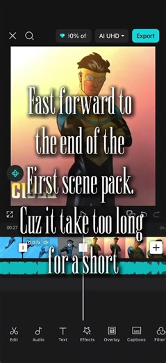 CapCut editing tutorial part 1