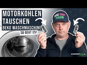 Beko washing machine motor carbon brushes replacement