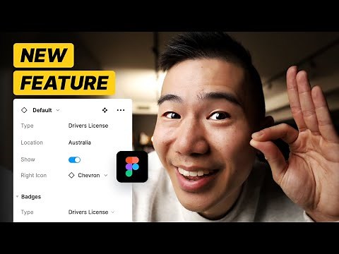 Figma's NEW Component Properties Update | Figma Tutorial