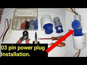 Industrial plug and socket connection | #industrial #plug #connectors