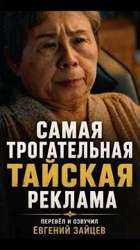 Тайская реклама, которая заставит вас плакать ￼