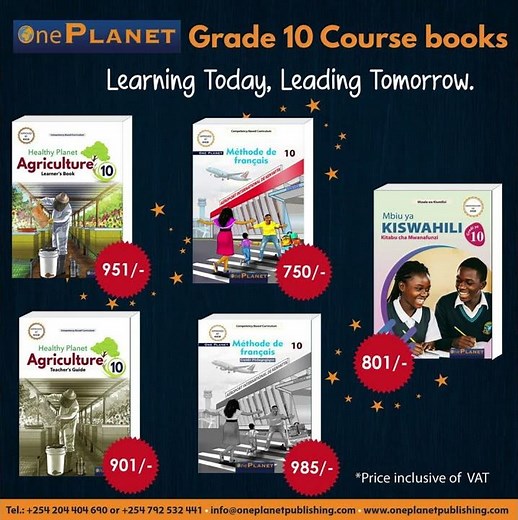 Grade 10 Course Books | One Planet Publishing