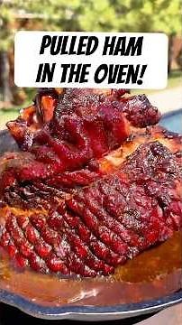 Pulled Ham in the Oven! #ham #pulledham #ovenbaked ​⁠‪@HeathRilesBBQ‬