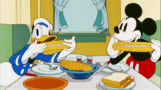 米奇1938年动画短片《米奇的房车Mickey's Trailer》