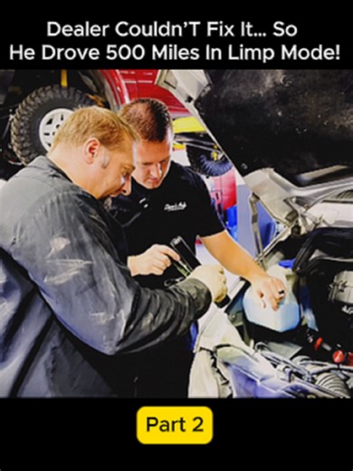 Dealer Couldn’T Fix It… So He Drove 500 Miles In Limp Mode!#mechanics #error404 #error #autorepairshop #infinite #enginebuild #remove #terrible #auto #rebuild #carfix #autocar #service #usa🇺🇸🇺🇸