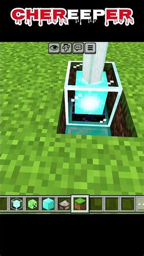 new CHEREEPER #minecraft #minecraftshorts