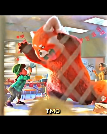 This New Red Panda Dance Trend is Taking Over! 🔥 #TurningRed #edit #shorts