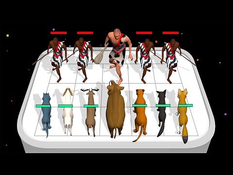 MERGE AND HUNT: RIOT OF NATURE - Merge Tactics, Merge Master, Battle Simulator