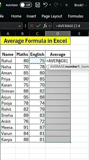 How to use Average formula in Excel ? | Aggregate Series Ep 2