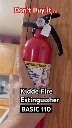 KIDDE Basic 110 Fire Extinguisher