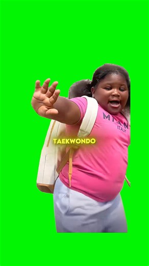 I Know Taekwondo | Green Screen #meme #viral #taekwondo #anime #fyp