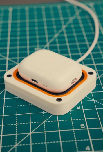 The Dock 02 now has a version for AirPods Pro It took longer than planned, but I didn't want to leave anyone out STL on Ko-fi, link in bio #3dprinting #3dprint #3dprints #3dprinted #3dprintingasmr