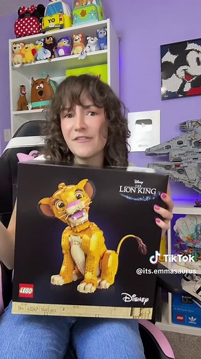 hakuna matata 🦁☀️ lego simba finally revealed!! #lego #gifted by @LEGO #simba #lionking #hakunamatata #legoleaks #legonews #legodisney #disney