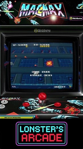 How Many Continues to Beat This Classic Arcade? #arcade #magmax #challenge