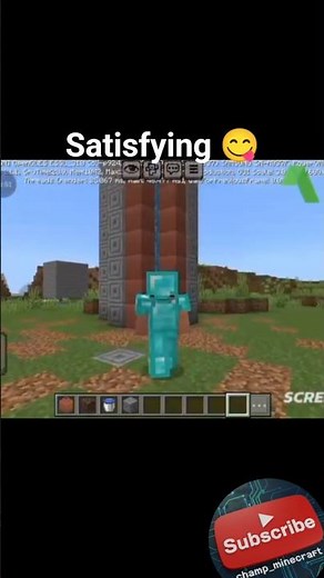 No More Stairs! Best Water Elevator in Minecraft 💧#minecraft #shorts#relatable