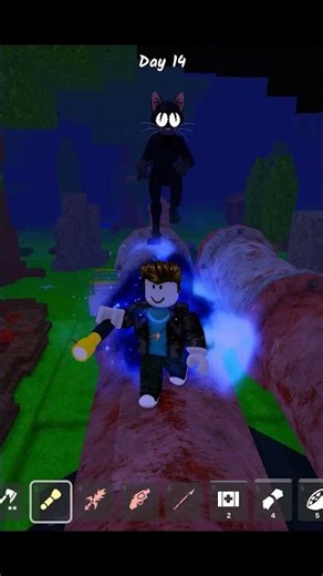 CAT is the Smartest CREATURE in ROBLOX 99 Nights in the forest #roblox #robloxedit #robloxjumpscare
