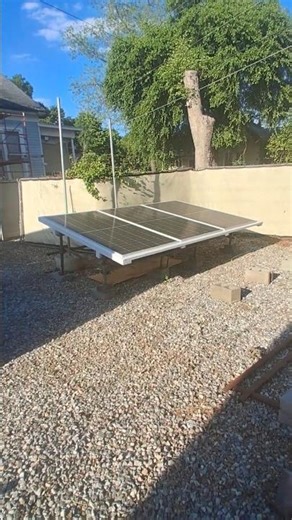 Started building my second solar array