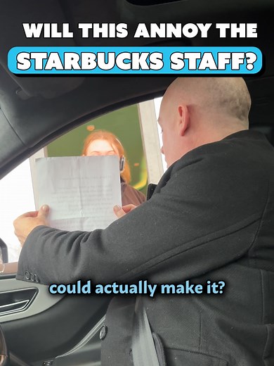 Tiny Tim's Hilarious Starbucks Staff Prank