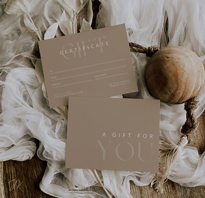 Boho Spa Salon Gift Certificate Template: Editable DIY Voucher (canva Pro, Instant Download) - Etsy