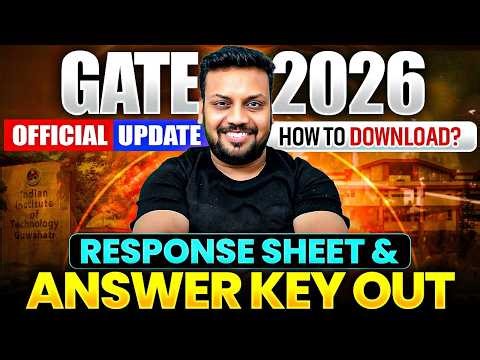 GATE 2026 Response Sheet & Answer Key Out || Check Your Rank Now | Rank Predictor !!