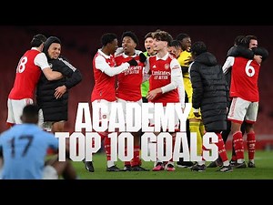 Top 10 Arsenal Academy Goals compilation from 2023 ⚽️ | Nwaneri, Rosiak, Cozier-Duberry and more!
