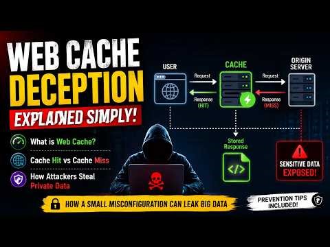 Web Cache Deception Attack Explained | Cybersecurity Basics