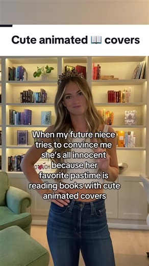 I know all there is to know about books with cute animated covers and I won’t be tricked 😋 Which is your favorite book with a cute animated cover? 😍 #bookhumor #bookish #booklover