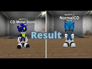 Making Metal Sonic (NormalCD) And NormalCD In sonic pulse rp