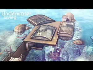 Underwater Living 🌊 🐠 | The Sims 4 Pond Tool Speed Build/Tutorial | No CC + Download Links