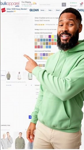 Gildan 18500 G185 Heavy Blend Hoodie: Wholesale Hoodies at BulkApparel